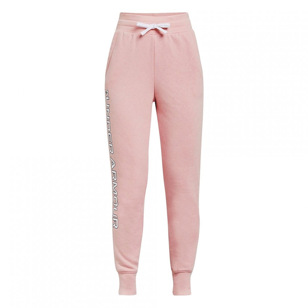 UNDER ARMOUR RIVAL FLEECE JOGGERS 1356487-676 PINK