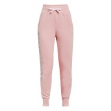 UNDER ARMOUR RIVAL FLEECE JOGGERS 1356487-676 PINK Image 