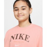 NIKE G NSW TREND FLC CREW DV2563-800 Pink Image 1