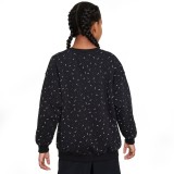 NIKE G NSW CLUB FLC OVRSZD CRW LOGO FD2943-010 Μαύρο Εικόνα 0