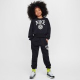 NIKE G NSW CLUB FT BXY CREW GX STAR HJ3373-010 Μαύρο Εικόνα 4