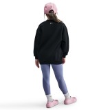NIKE G NSW CLUB FLC OVRSZD CREW GX HQ9299-010 Black Image 1