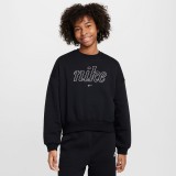 NIKE G NSW CLUB FLC BXY CRW GX STAR FZ5566-010 Μαύρο Εικόνα 