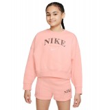 NIKE G NSW TREND FLC CREW DV2563-800 Pink Image 