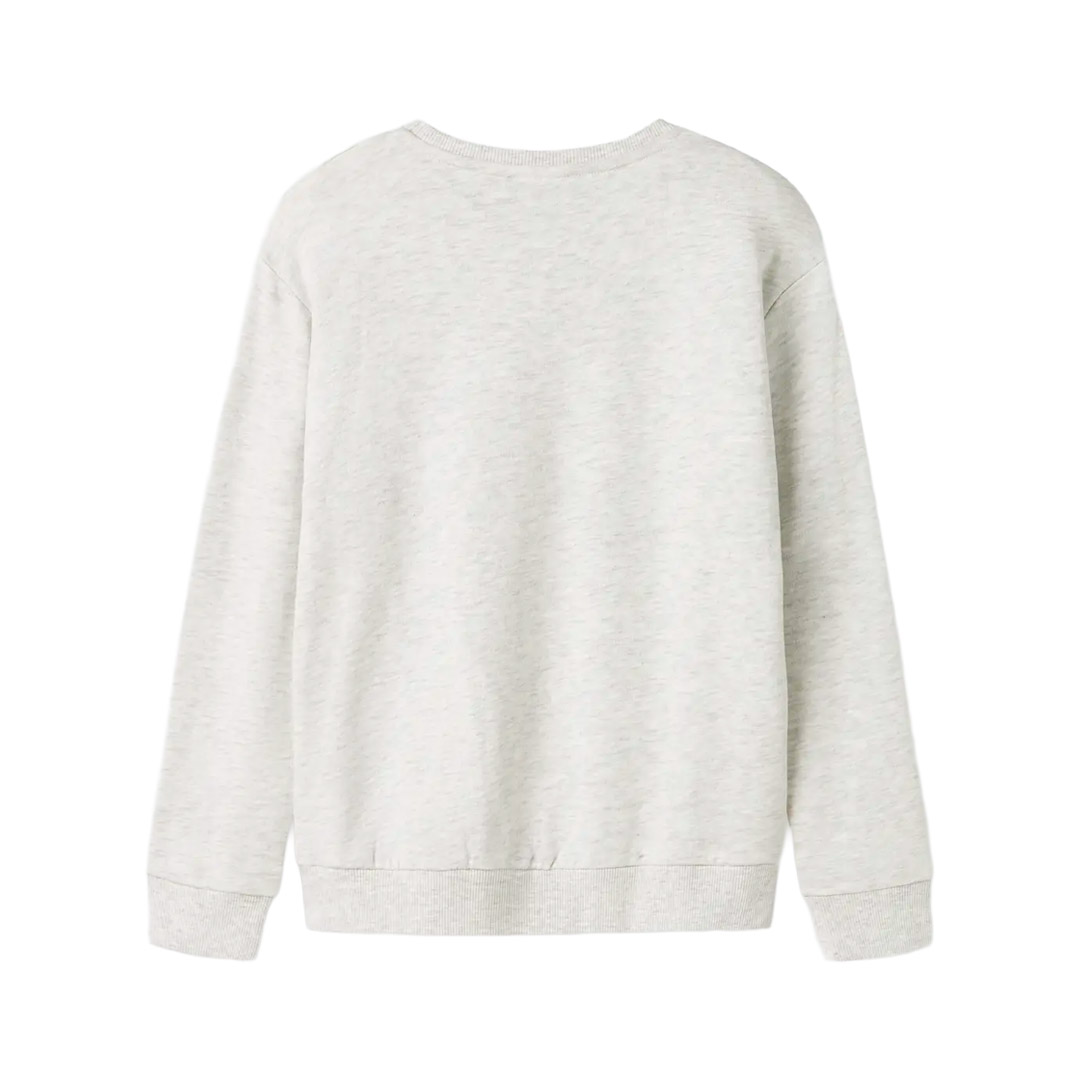 NAME IT NKFLIONA NREG SWEAT BRU 13246230-4819836 Γκρί