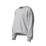 NAME IT NKFVIMA LS RLX SWEAT BRU 13260570-LIGHT GREY MELANGE Grey Image 1