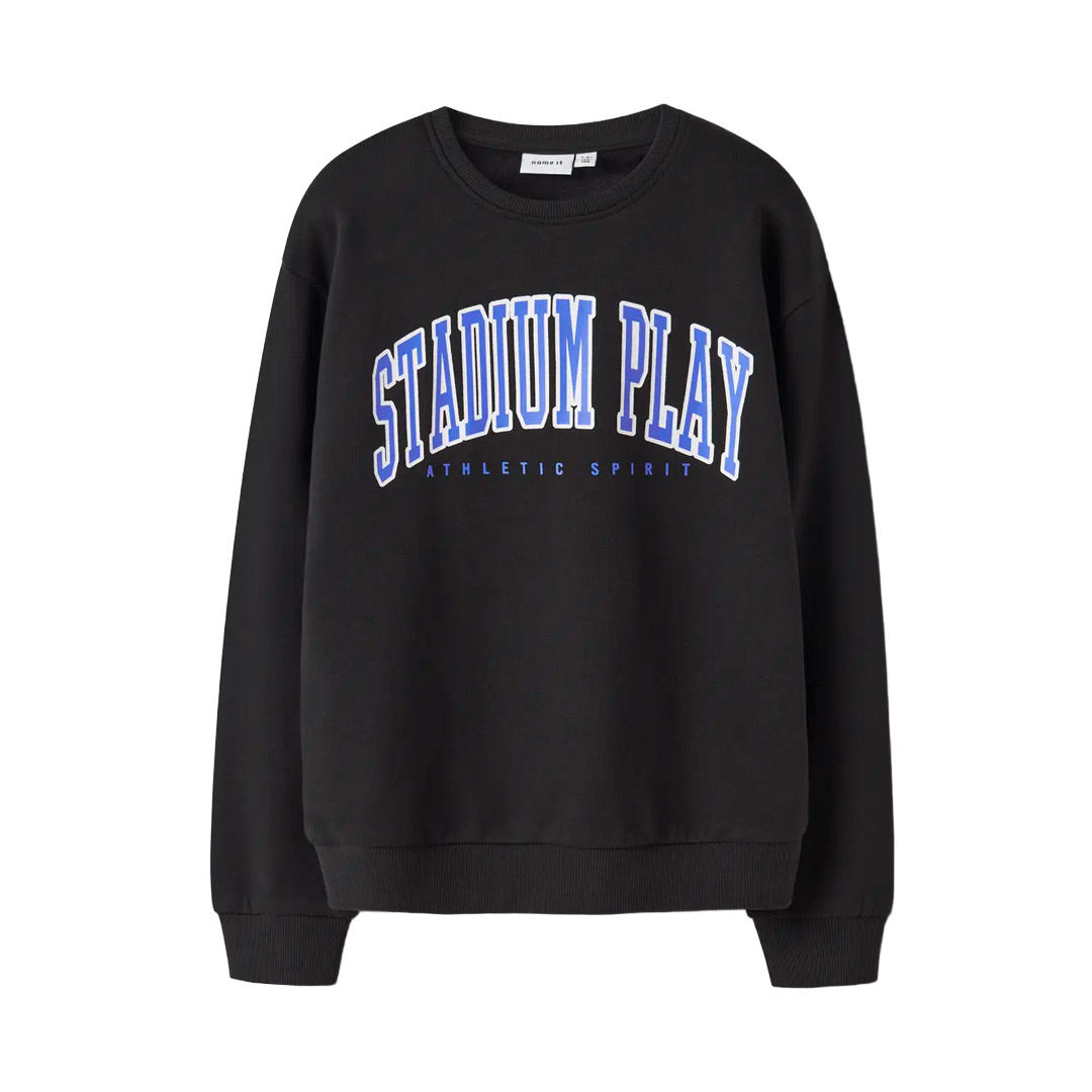 NAME IT NKFLIONA NREG SWEAT BRU 13246230-4823149 Black