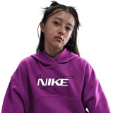 NIKE G NSW CLUB FLC BXY HDY GX STAR HQ9420-505 Purple Image 1