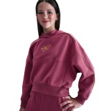 NIKE G NSW CLUB FLC BXY HDY GX SHNE HV0422-634 Fuchsia Image 