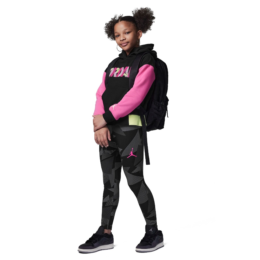 JORDAN JDG GIRLS FUNDAMENTIAL PO HOOD 45C595-023 Μαύρο
