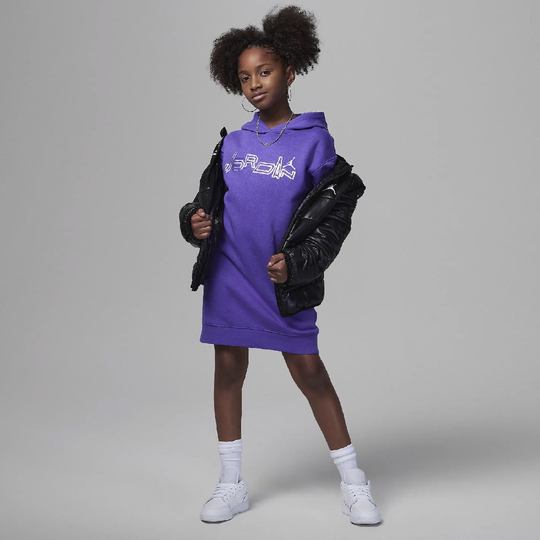 JORDAN TAKE FLIGHT SHINE PO DRESS 45C893-P44 Purple