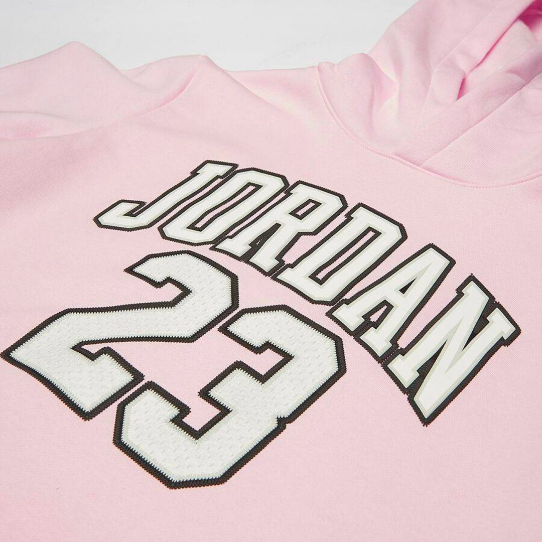 JORDAN HBR FLC PO HOODIE 45C479-A9Y Pink