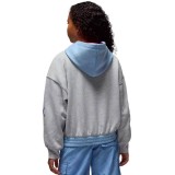JORDAN BLUE JEANS & BLING PO HOODIE 45F193-G2H Grey Image 0