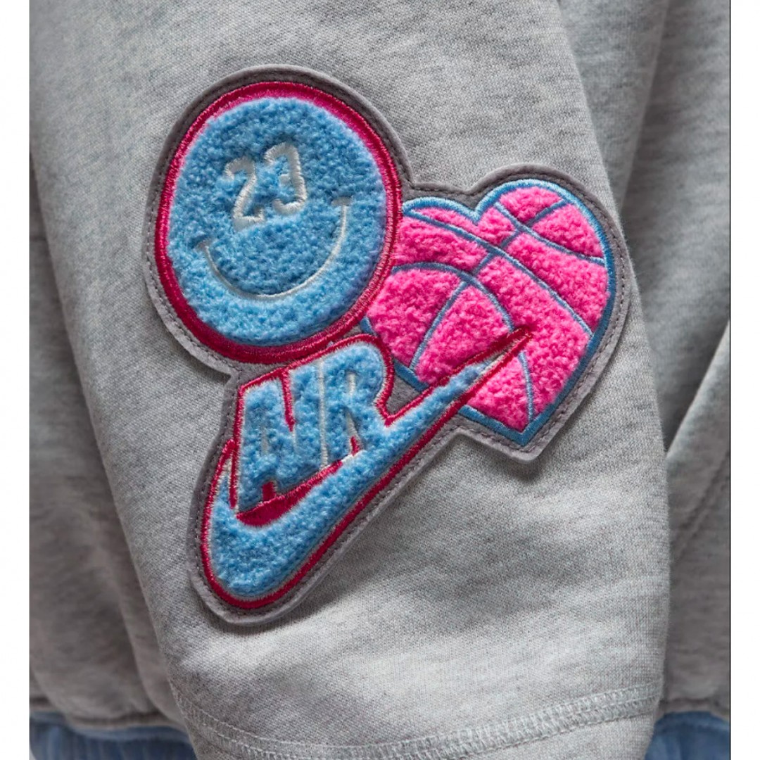 JORDAN BLUE JEANS & BLING PO HOODIE 45F193-G2H Grey