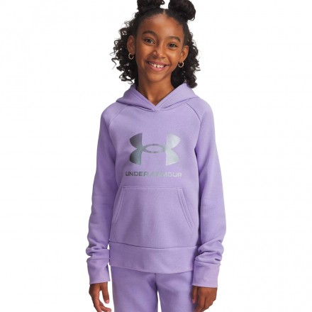 UNDER ARMOUR RIVAL FLC SHIMMER HDY 6004118-538 Purple