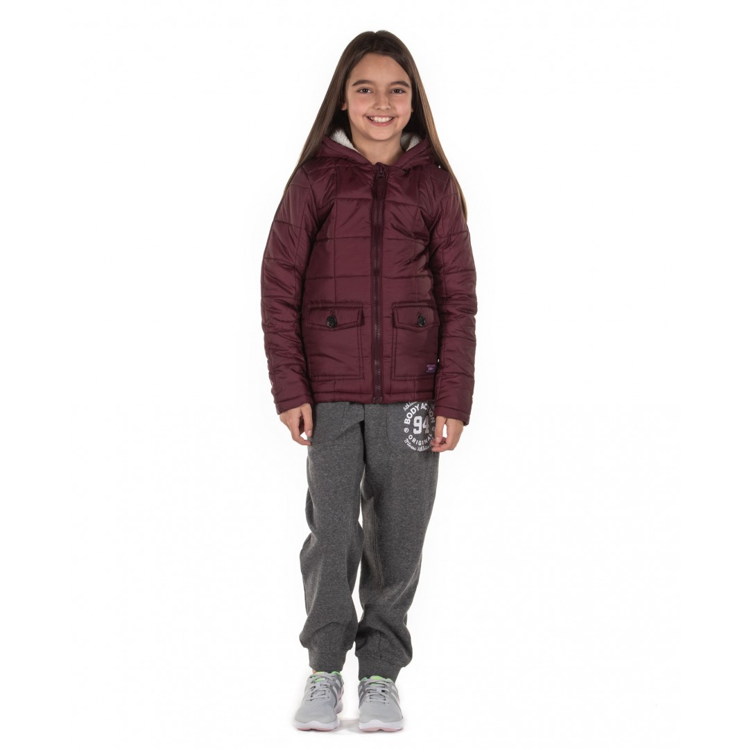 BODY ACTION GIRLS' JACKET 072801-01-08E Μπορντό