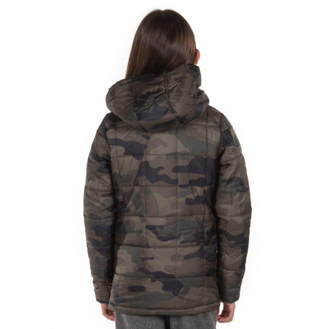 BODY ACTION GIRLS' JACKET 072801-01-07G Χακί