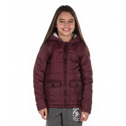 BODY ACTION GIRLS' JACKET 072801-01-08E Μπορντό