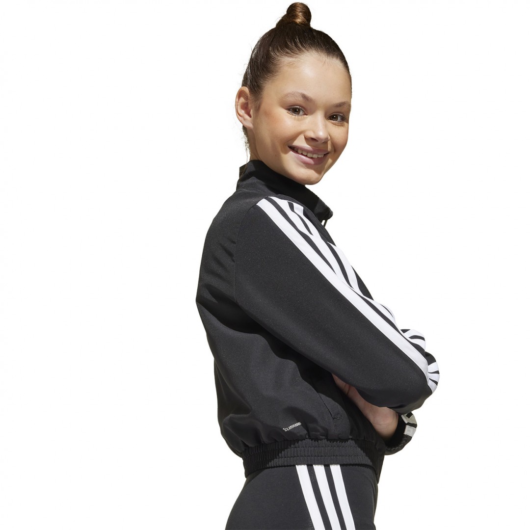 adidas sportswear JG 3S WV T JKT JD6508 Μαύρο
