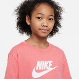 NIKE G NSW TEE FUTURA SS BOY FD0928-894 Coral Image 1