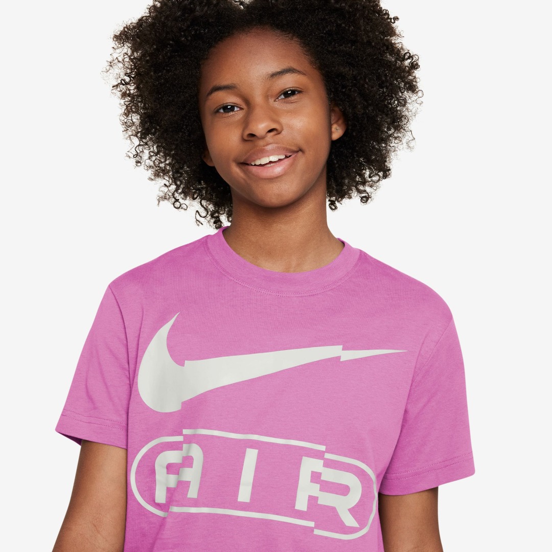 NIKE G NSW TEE BOY AIR FN9685-675 Φούξια