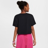 NIKE G NSW TEE CROP FUTURA HBR FZ5548-010 Μαύρο Εικόνα 0