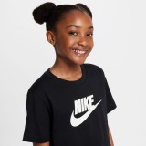 NIKE G NSW TEE CROP FUTURA HBR FZ5548-010 Μαύρο Εικόνα 1