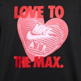 NIKE G NSW TEE HEART HM6323-010 Black Image 2