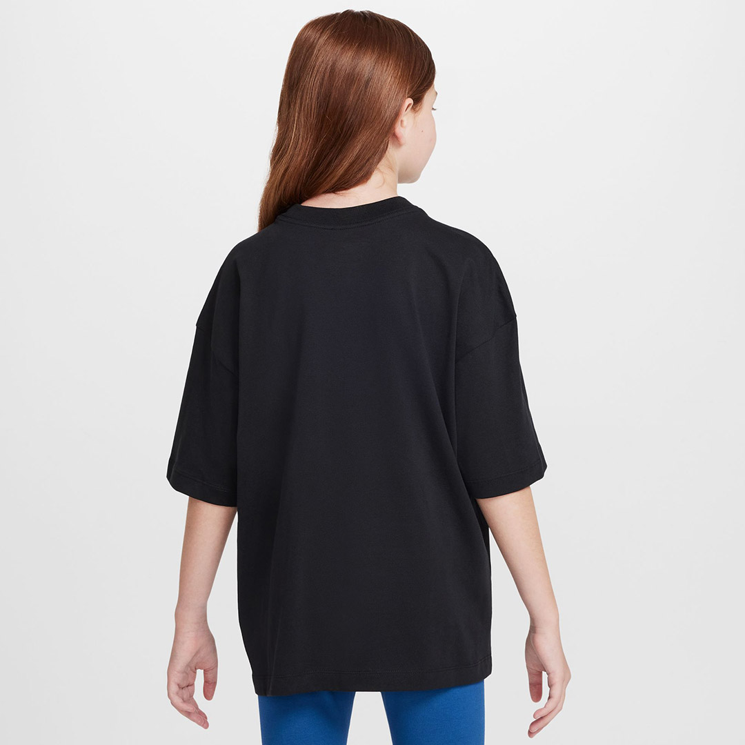 NIKE G NSW TEE SS OS LBR FZ5570-010 Μαύρο