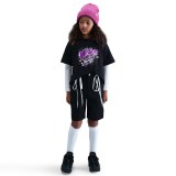 NIKE G NSW TEE ESSNTL DOODLE 2 HV5724-010 Μαύρο Εικόνα 3