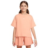 NIKE G NSW TEE BOXY ESSNTL LBR FZ5559-844 Σομόν Εικόνα 