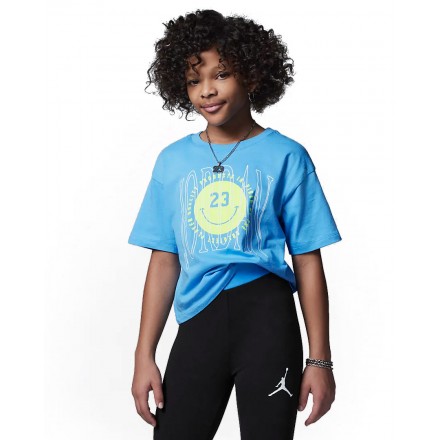JORDAN 23 RISE UP SS TEE 45C200-B9F Τιρκουάζ