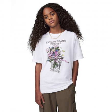 JORDAN BRAND FOREVER SS TEE 45D358-001 Λευκό