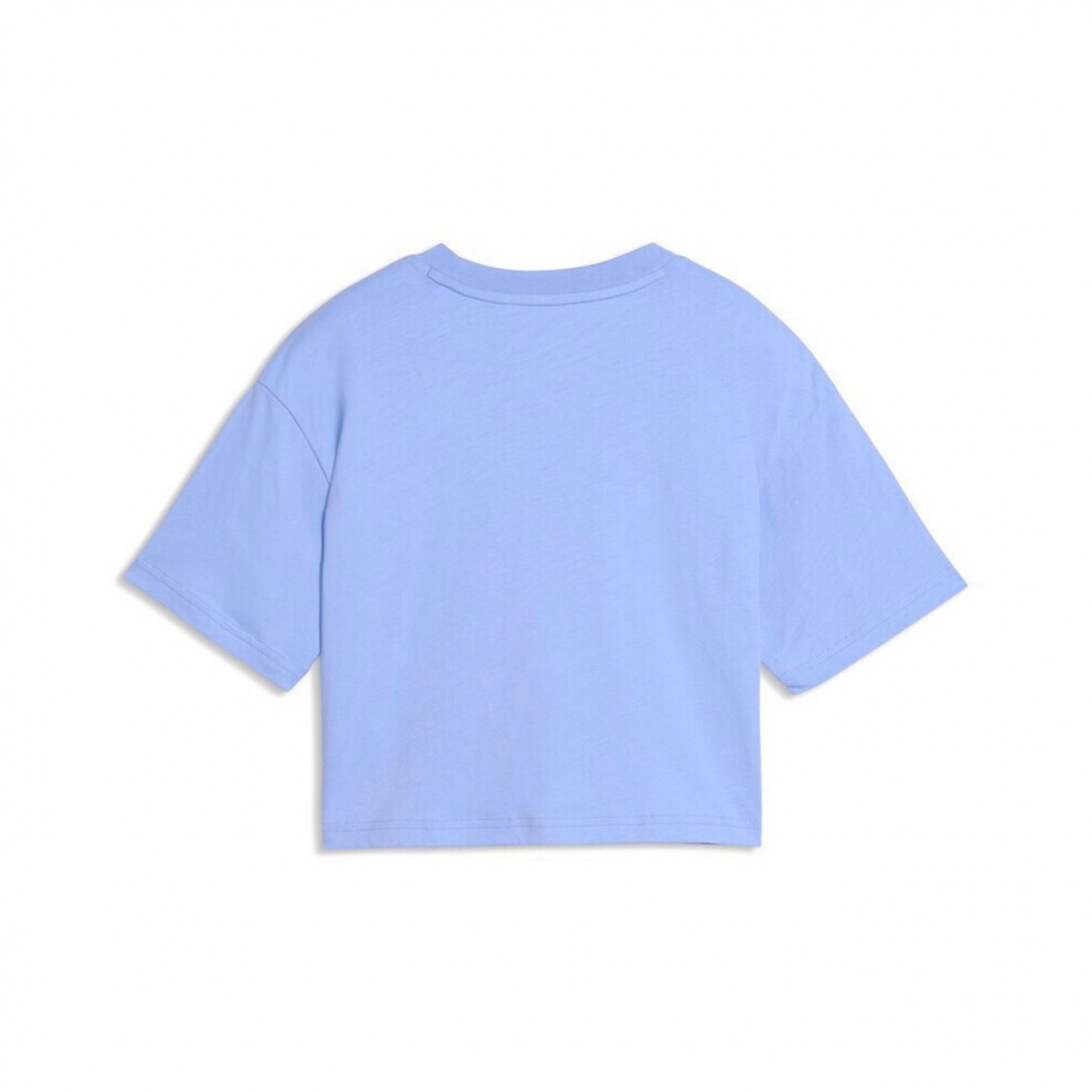 PUMA ESS 2 COLOR NO. 1 LOGO  SHORT LENGTH TEE G 686071-60 Purple