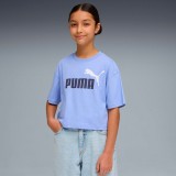 PUMA ESS 2 COLOR NO. 1 LOGO  SHORT LENGTH TEE G 686071-60 Purple Image 1