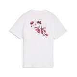 PUMA ESS NATURE 2.0 RELAXED GRAPHIC TEE G 692470-02 White Image 0