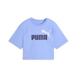 PUMA ESS 2 COLOR NO. 1 LOGO  SHORT LENGTH TEE G 686071-60 Purple Image 