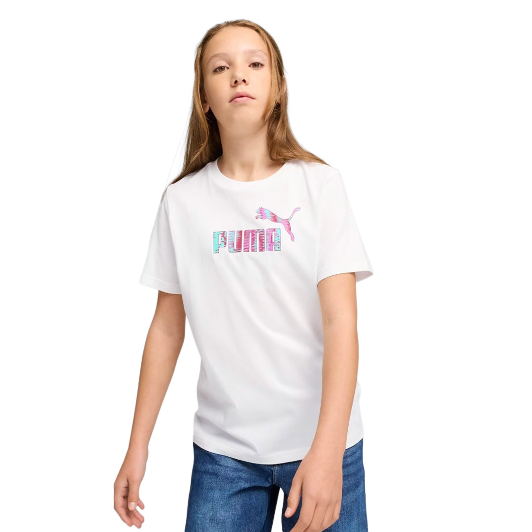 PUMA ESS NATURE 2.0 TEE G 686484-02 White