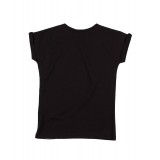 DISTRICT75 GIRLS' TEE 120KGSS-746 Black Image 0