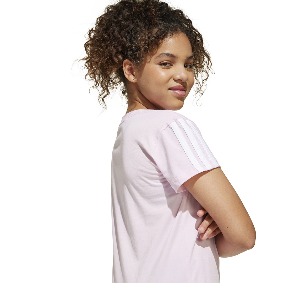 adidas sportswear JG 3S TEE 160 JF3678 Pink
