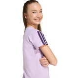 adidas sportswear JG 3S TEE 160 JY4975 Purple Image 2