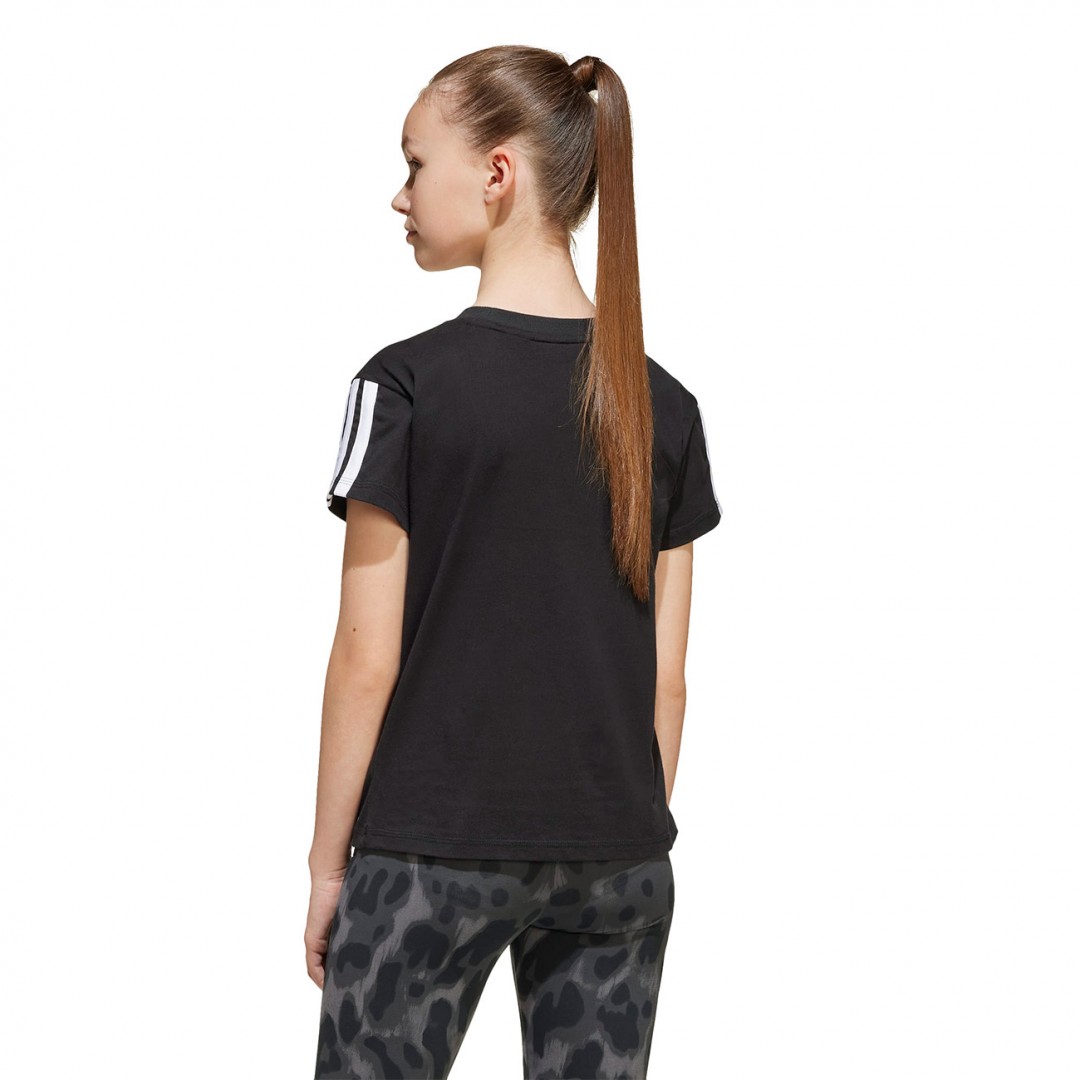 adidas sportswear JG 3S TEE 160 JJ0946 Μαύρο