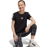 adidas sportswear JG 3S TEE 160 JJ0946 Μαύρο Εικόνα 1