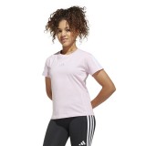 adidas sportswear JG 3S TEE 160 JF3678 Pink Image 