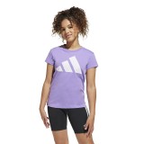 adidas sportswear JG BL TEE 160 JC9625 Purple Image 