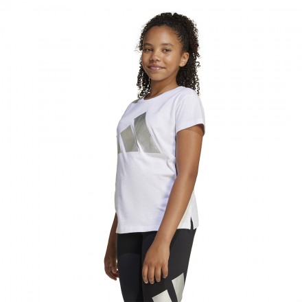 adidas sportswear JG GLAM T JD1831 Λευκό