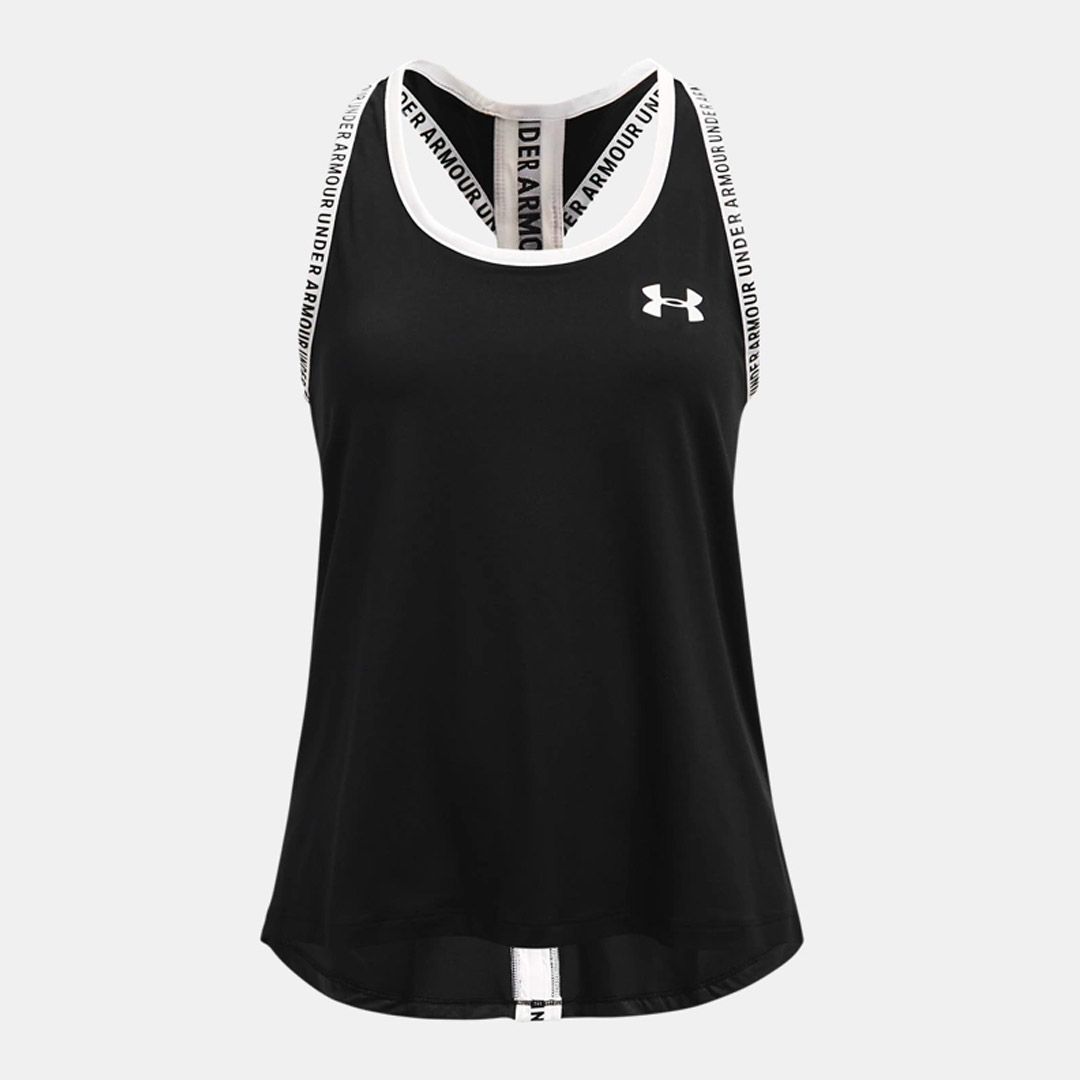UNDER ARMOUR KNOCKOUT TANK 1363374-001 Μαύρο