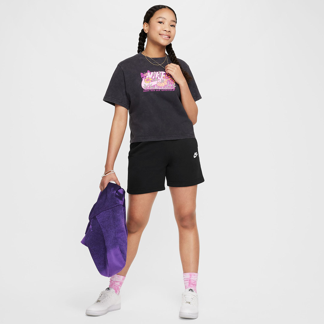 NIKE G NSW CLUB FT 5IN SHORT LBR FD2919-010 Black