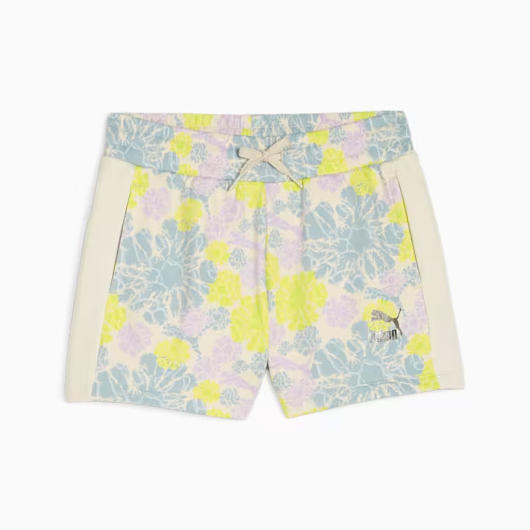 PUMA T7 SNFLR AOP SHORTS G 625062-87 Colorful