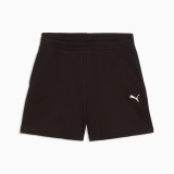 PUMA ESS LOGO HIGH WAIST SHORTS TR G 691721-01 Black Image 2